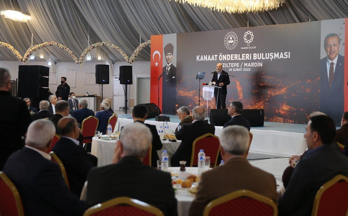 Süleyman soylu:Sırtımızı milletimize, coğrafyamıza yaslamaktan başka çaremiz yok