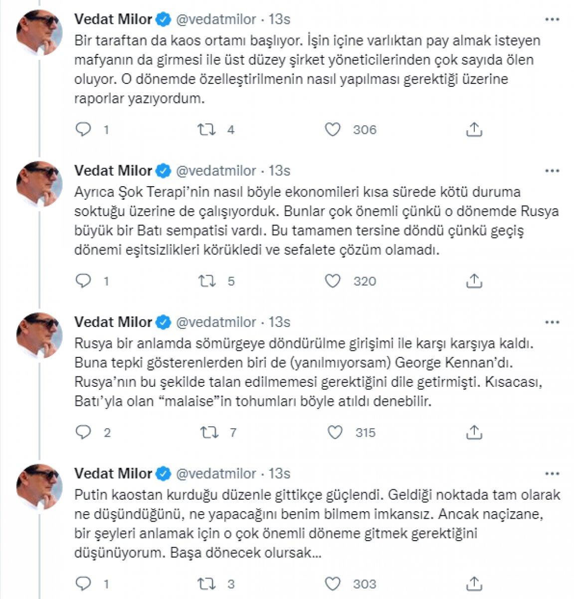 Vedat Milor'dan savaş analizi: NATO'ya tekrar hayat verilebilir