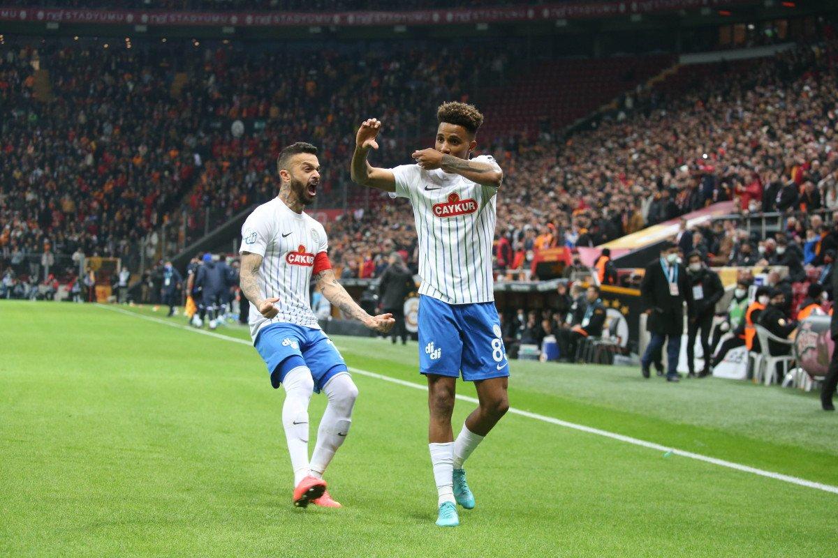 Galatasaray, Rizespor’u 4 golle mağlup etti