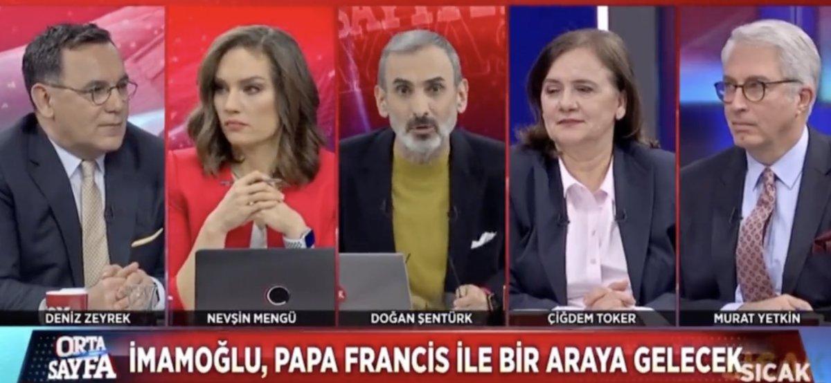 Fox TV'de İmamoğlu Papa Francis ile görüşecek şaşkınlığı
