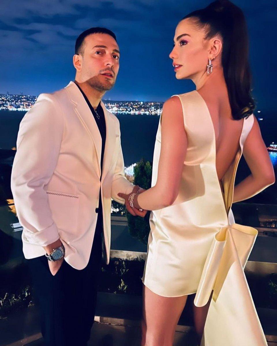 Demet Özdemir'in doğum günü elbisesinin fiyatı