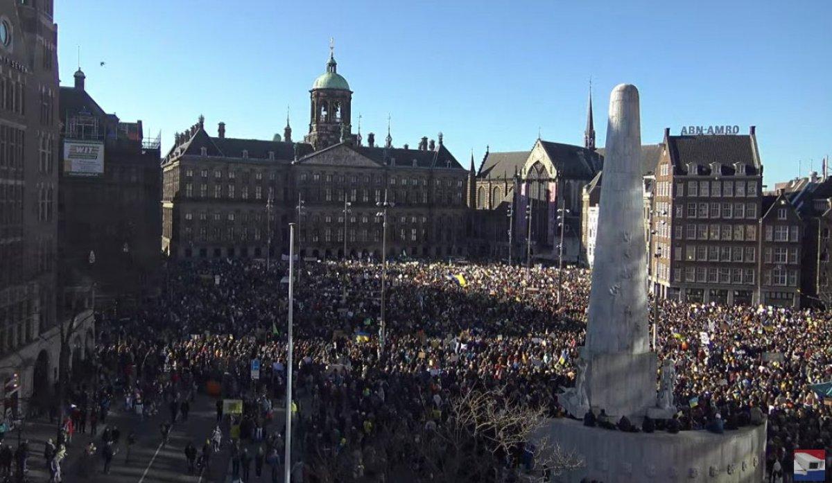 Avrupa'da Rusya karşıtı protestolar