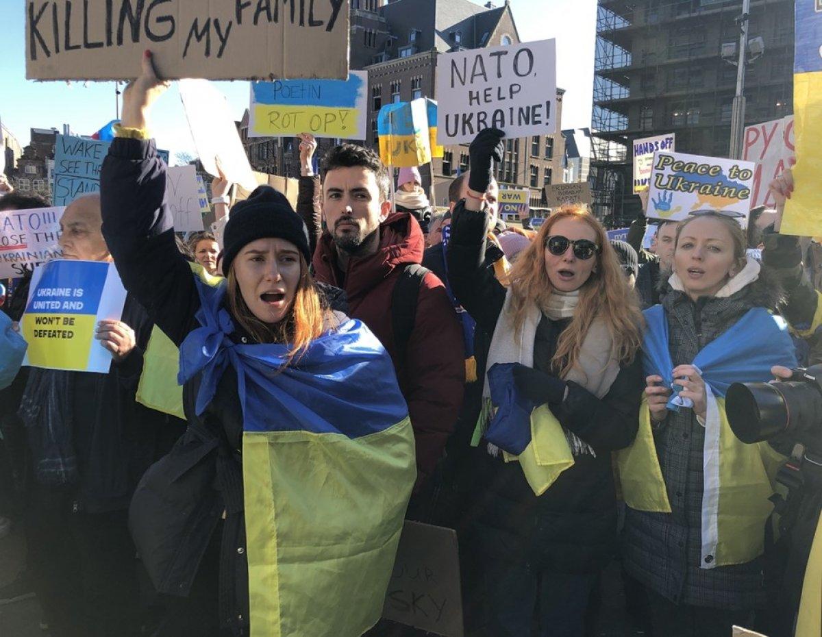 Avrupa'da Rusya karşıtı protestolar