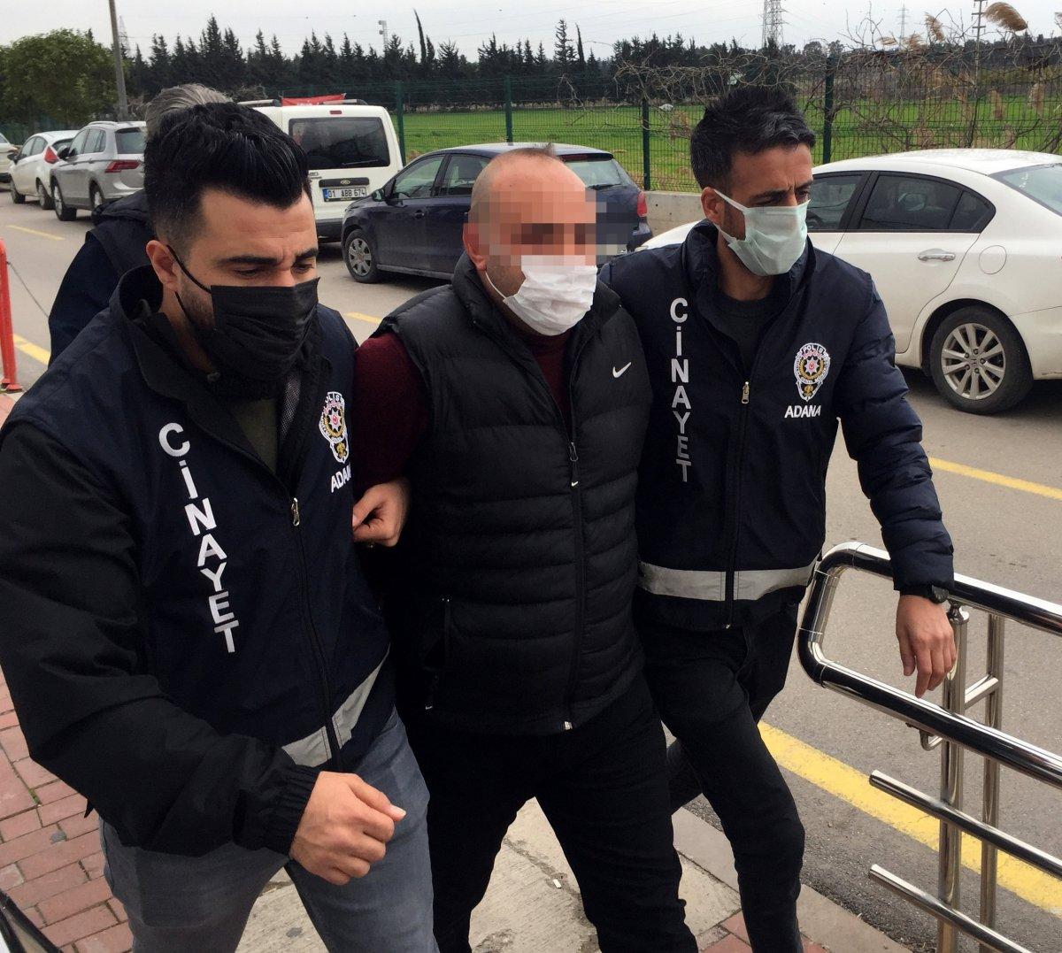Adana'daki cinayetin firari zanlısı yakalandı