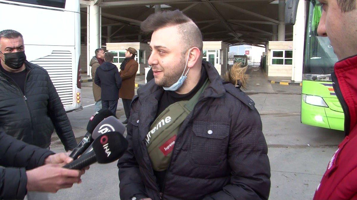 Ukrayna'dan gelen Türk'ün bayrak hassasiyeti