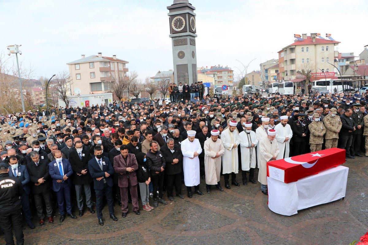 Hakkari’de şehit düşen Mürsel Sunal’a veda