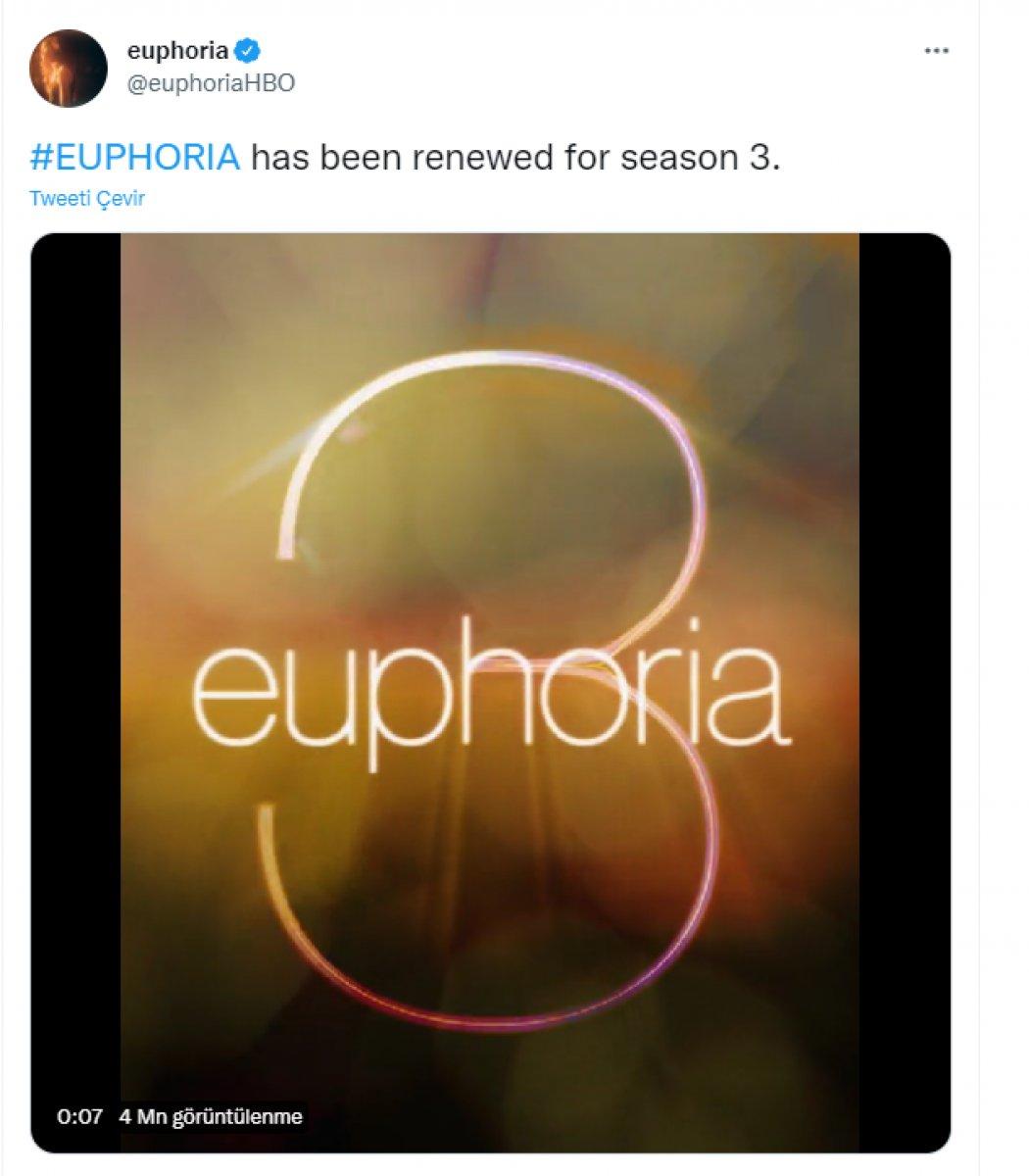 Zendaya başrollü Euphoria'nın 3. sezonu ne zaman yayınlanacak?