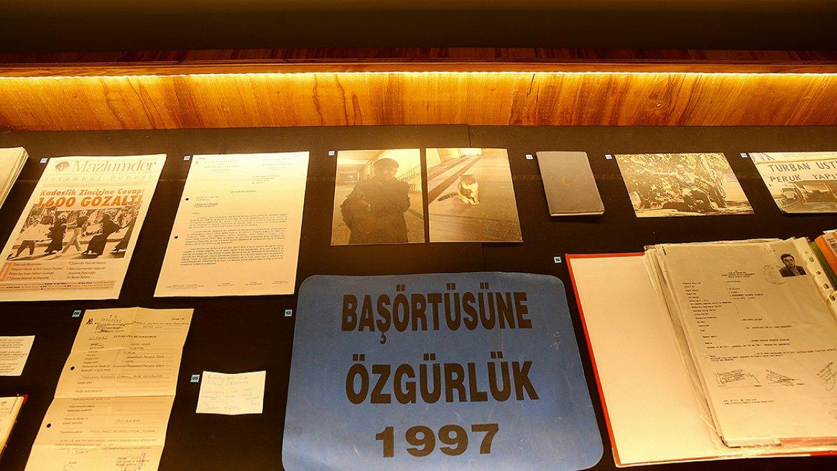 28 Şubat 'Korku ve Yüzleşme' sergisi açıldı