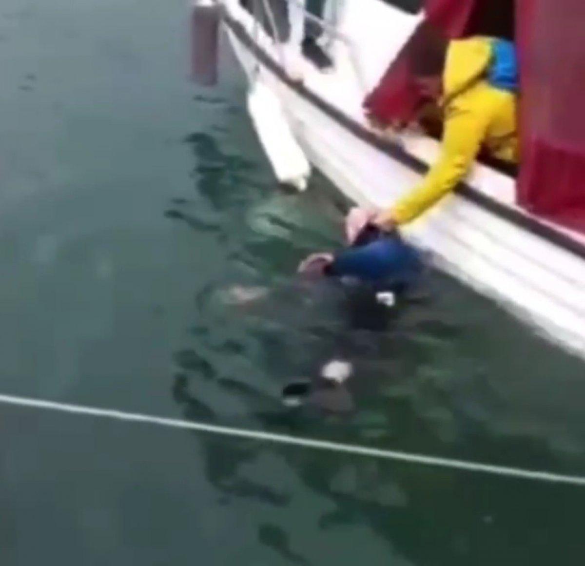 Muğla’da denize atlayan yaşlı çift taburcu edildi