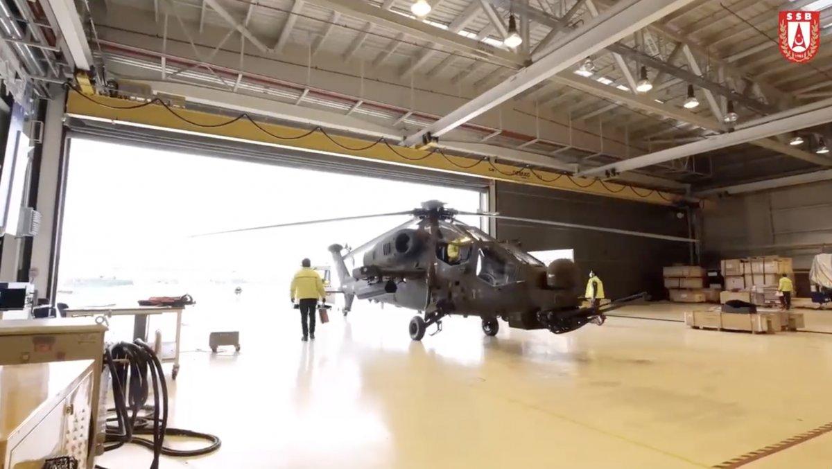 Jandarma'ya T-129 ATAK helikopteri teslim edildi
