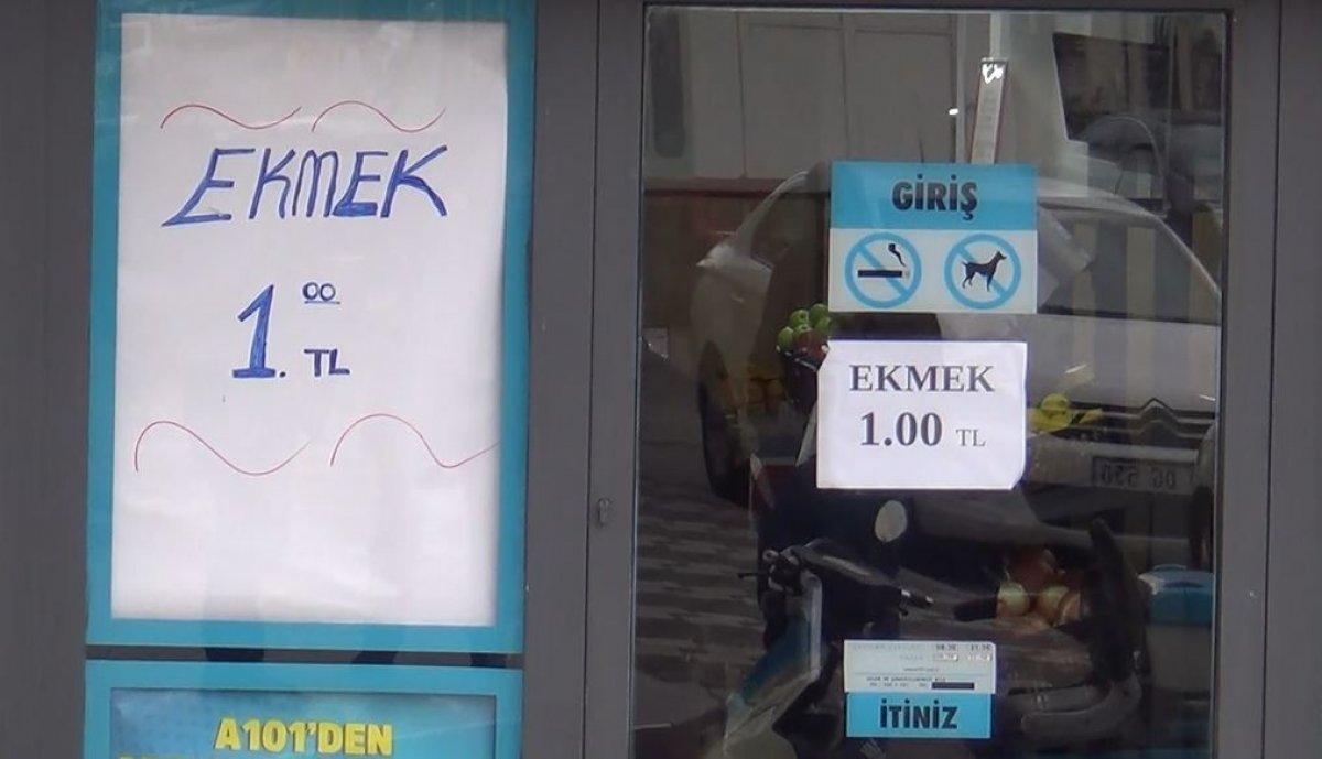 Tekirdağ'da 1,25 liraya satılan ekmek, rekabet oluşturdu