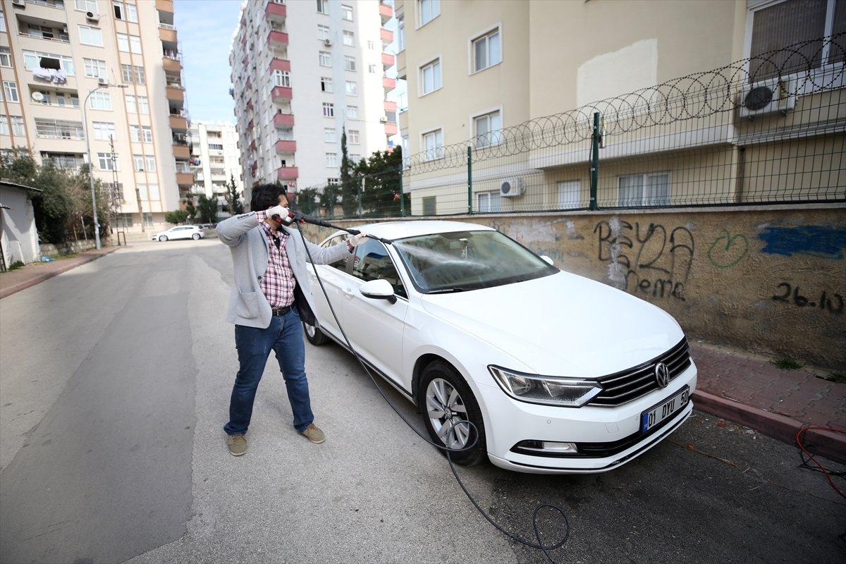 Adanalı dış ticaret uzmanı mobil oto yıkamacı oldu