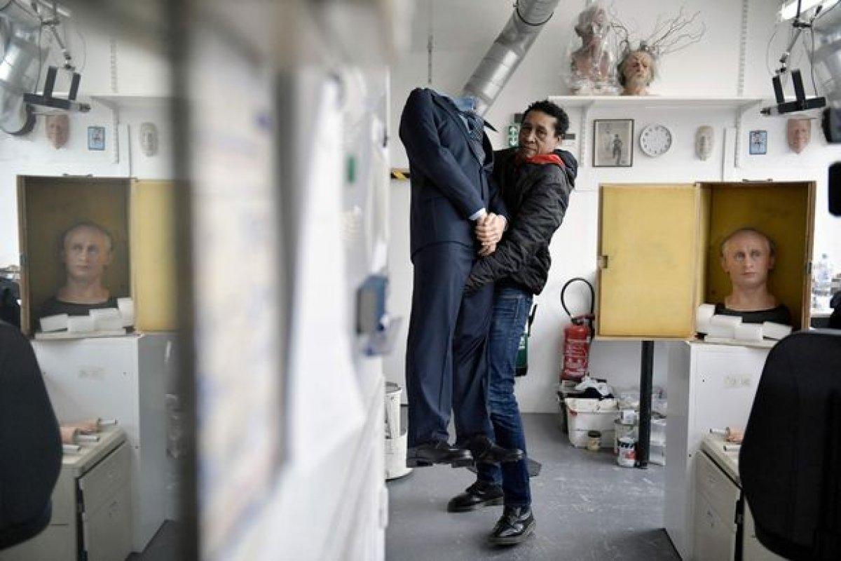 Putin'in balmumu heykeli Grevin Müzesi'nden kaldırıldı