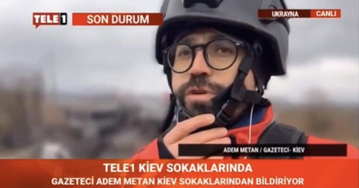 TELE1'in Adem Metan bağlantısında dikkat çeken ayrıntı