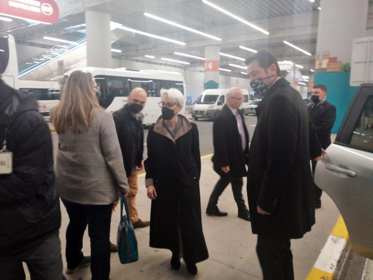 ABD Dışişleri Bakan Yardımcısı Sherman İstanbul'da