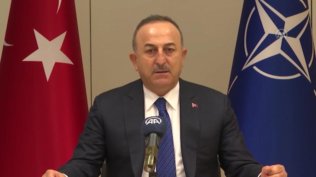 Mevlüt Çavuşoğlu'ndan NATO toplantısı sonrası açıklamalar