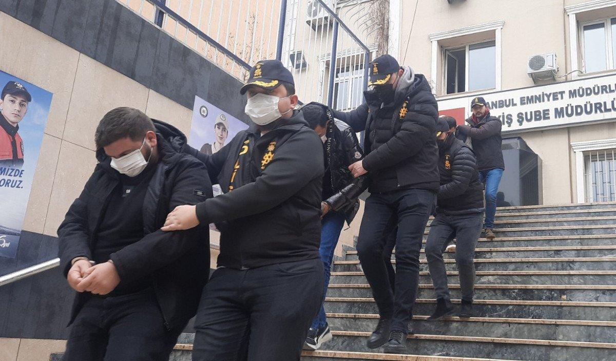 Beşiktaş’ta, emlakçıyı kaçırıp 2 milyon lira fidye isteyen 7 kişi yakalandı