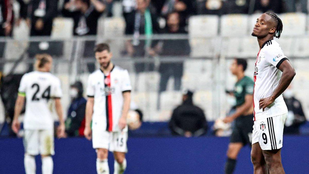 Beşiktaş'ta büyük hayal kırıklığı