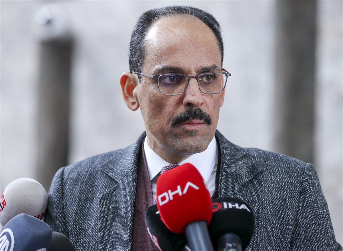 İbrahim Kalın: Rusya'ya yaptırım planımız yok