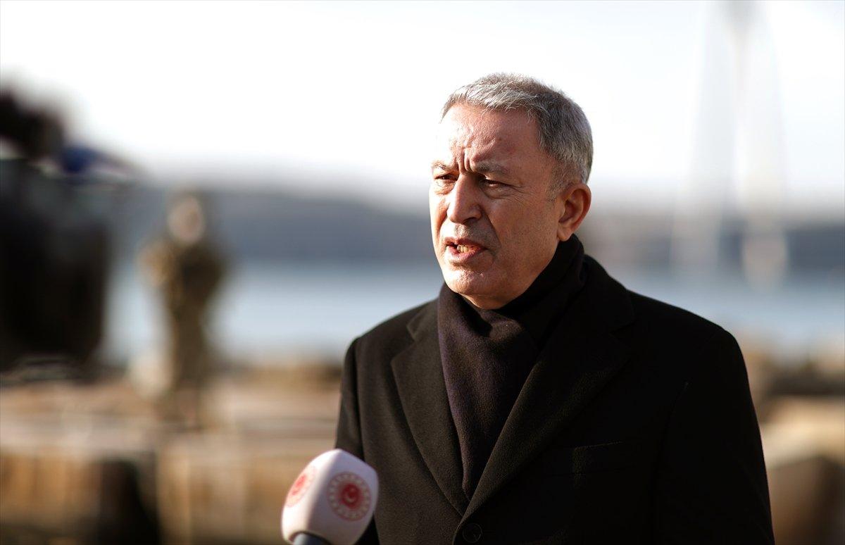 Hulusi Akar: İki nakliye uçağımız Ukrayna'da bekliyor