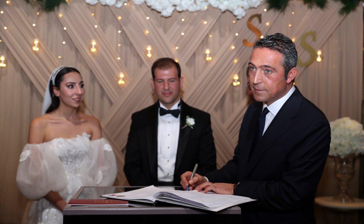 Fenerbahçe camiası, İsmail Kartal'ın kızının düğününde buluştu