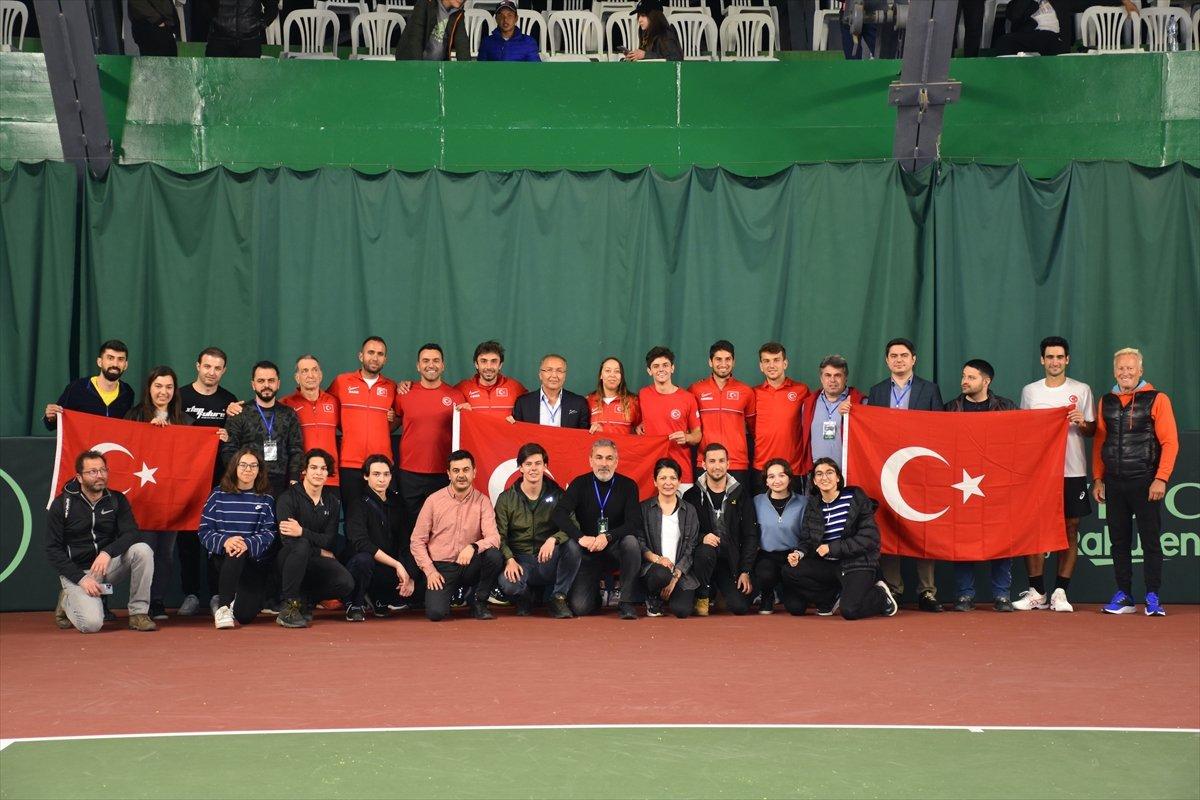 A Milli Erkek Tenis Takımı'ndan tarihi başarı
