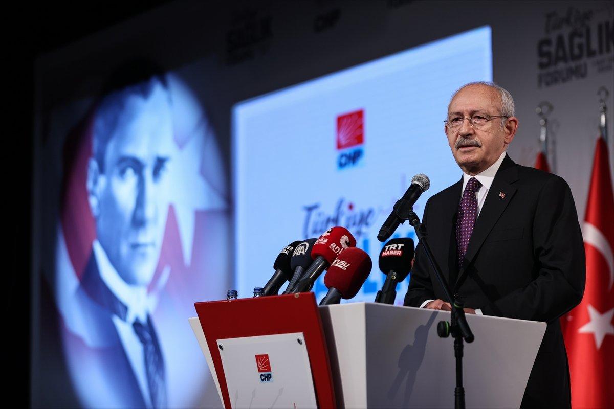 Kemal Kılıçdaroğlu, partisinin sağlık çalıştayında konuştu