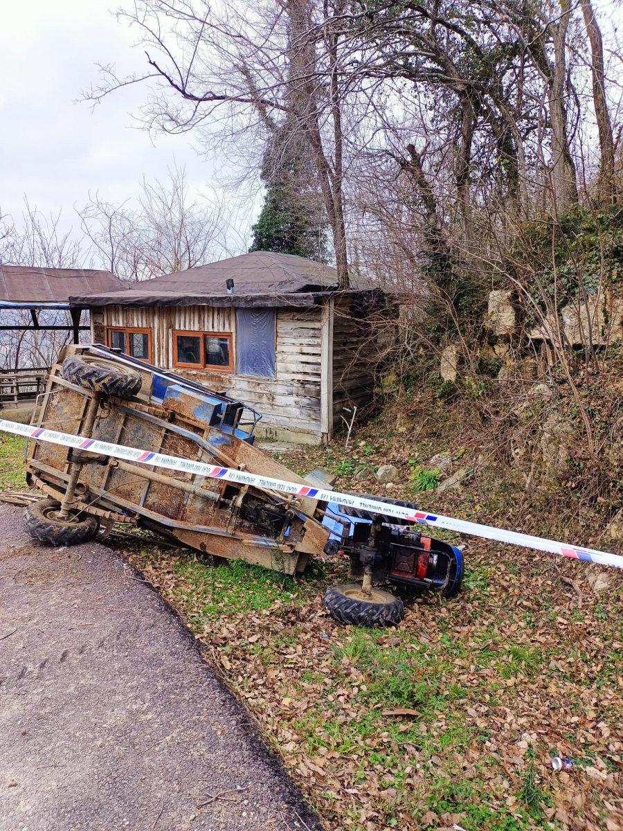 Ordu'da patpat aracı devrildi: 1 ölü 2 yaralı
