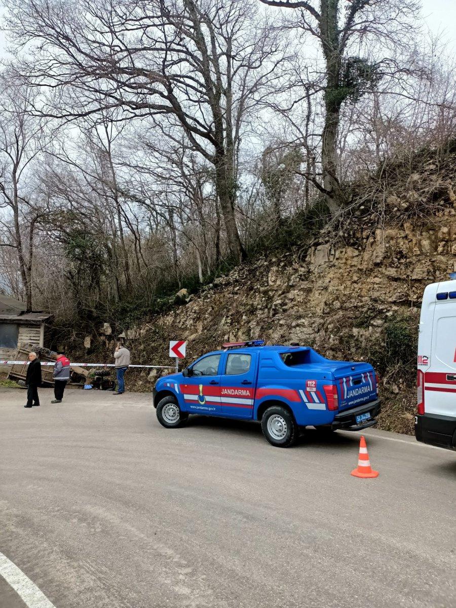 Ordu'da patpat aracı devrildi: 1 ölü 2 yaralı