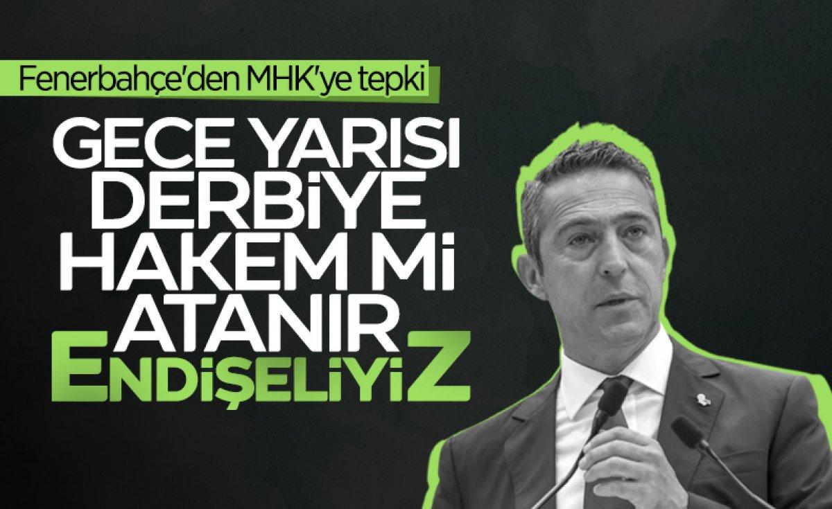 Fenerbahçe'den Zorbay Küçük'e tepki