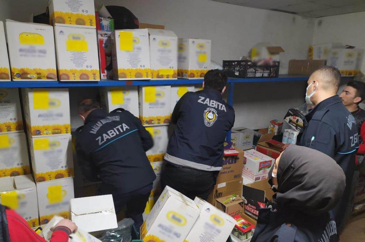 Yağ stoklayan marketlere gece baskını