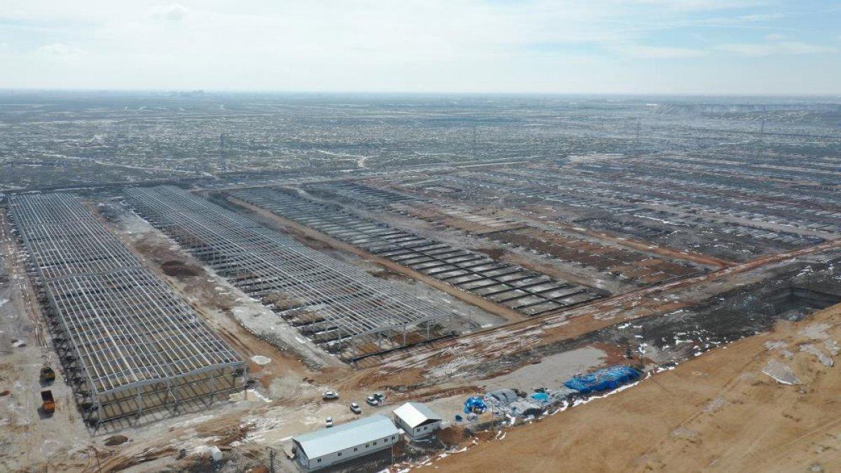 Konya'da Yeni Sanayi Sitesi çalışmaları sürüyor