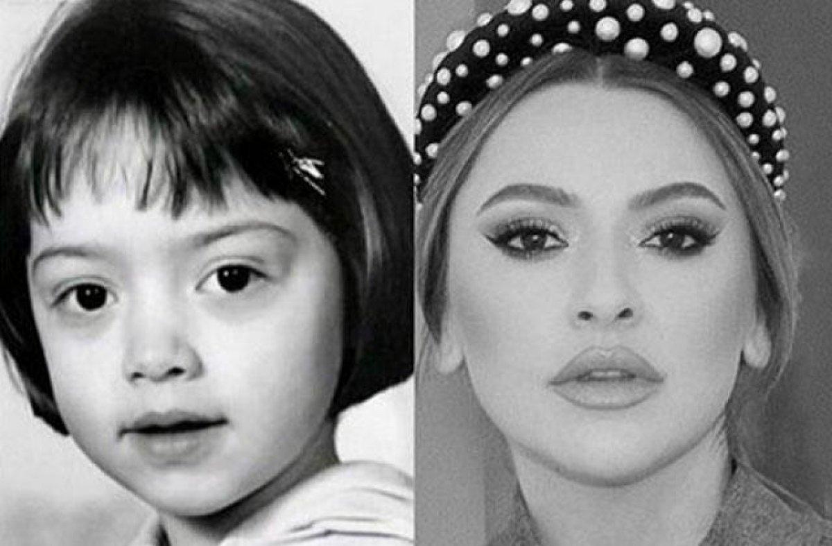 Hadise'nin çocukluk fotoğrafı Mehmet Dinçerler'e benzetildi