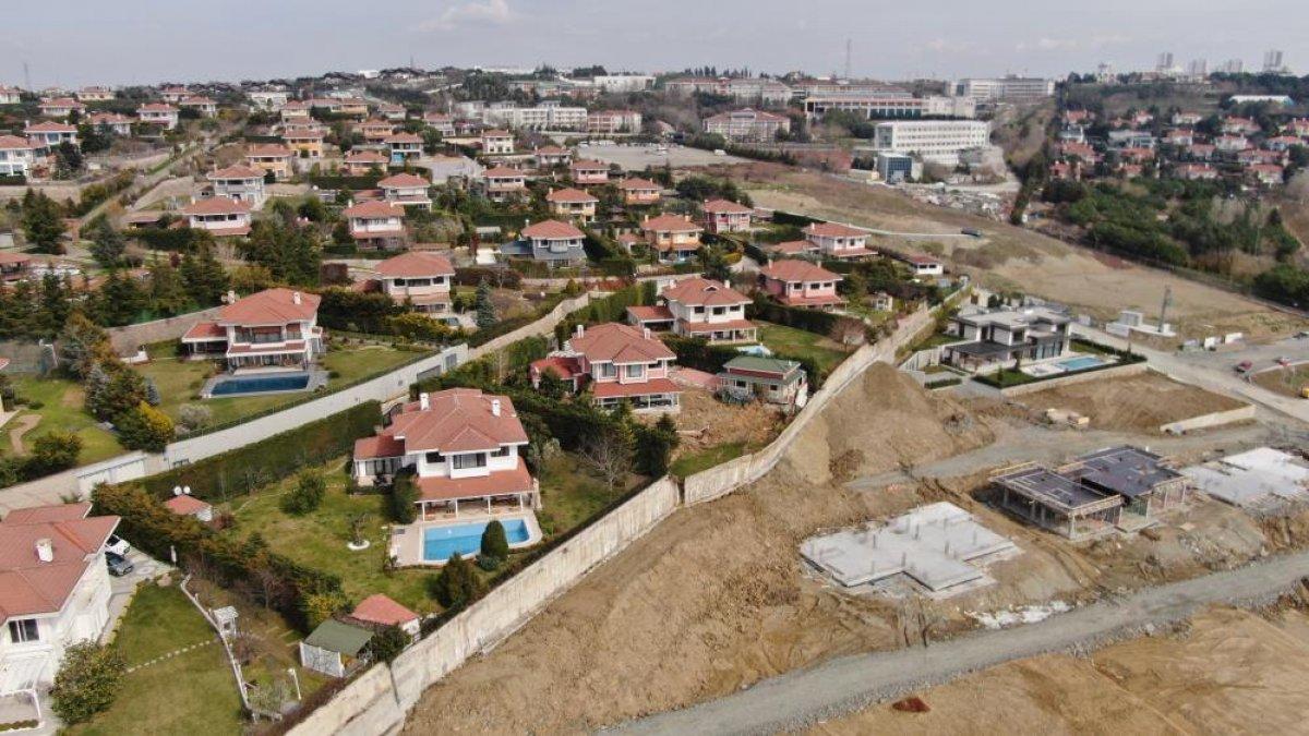 Büyükçekmece'de milyonluk villalar kaydı