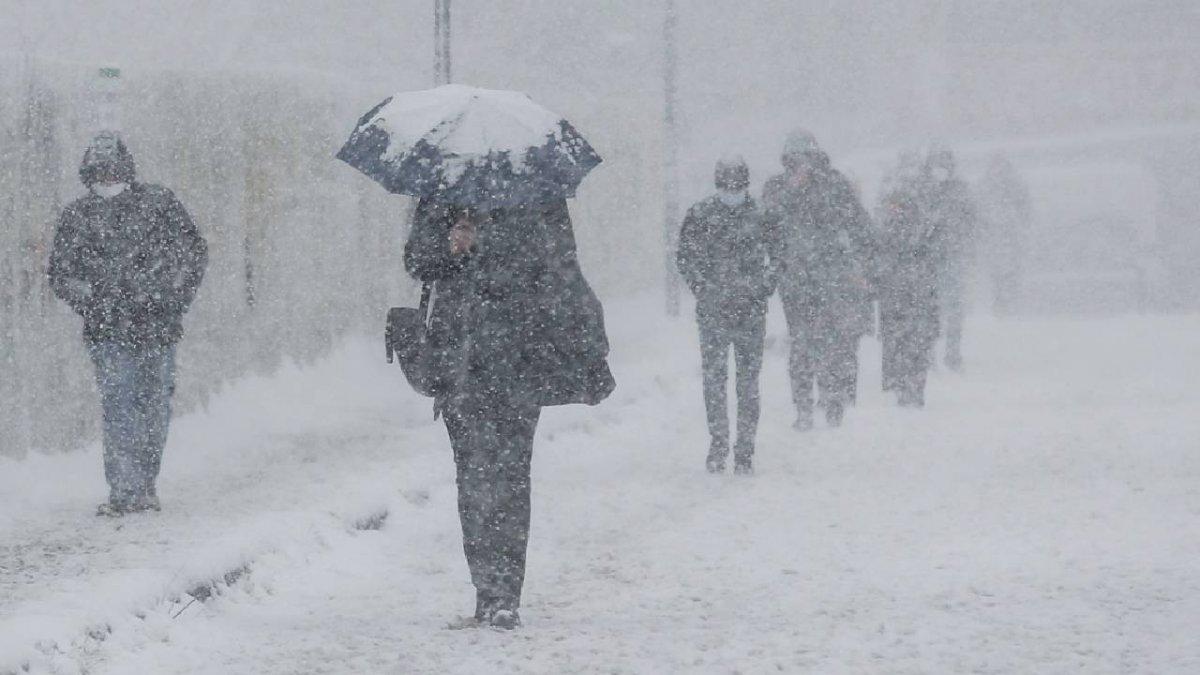 İstanbul'a Aybar kar fırtınası geliyor