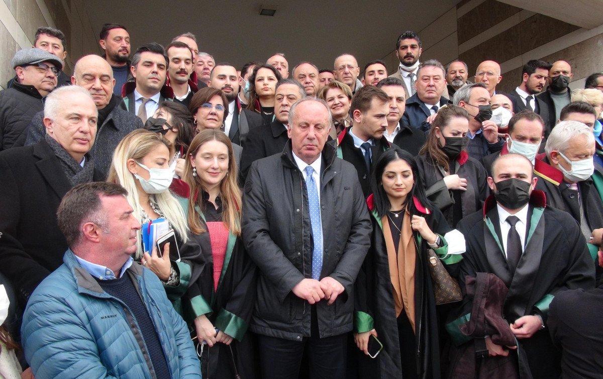 Muharrem İnce’nin 4 yıl 8 ay hapsi istendi