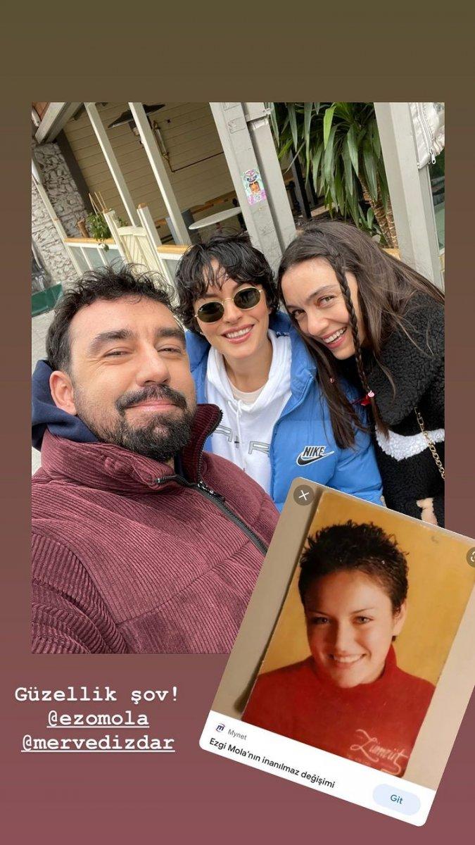 Ezgi Mola'nın yeni imajı