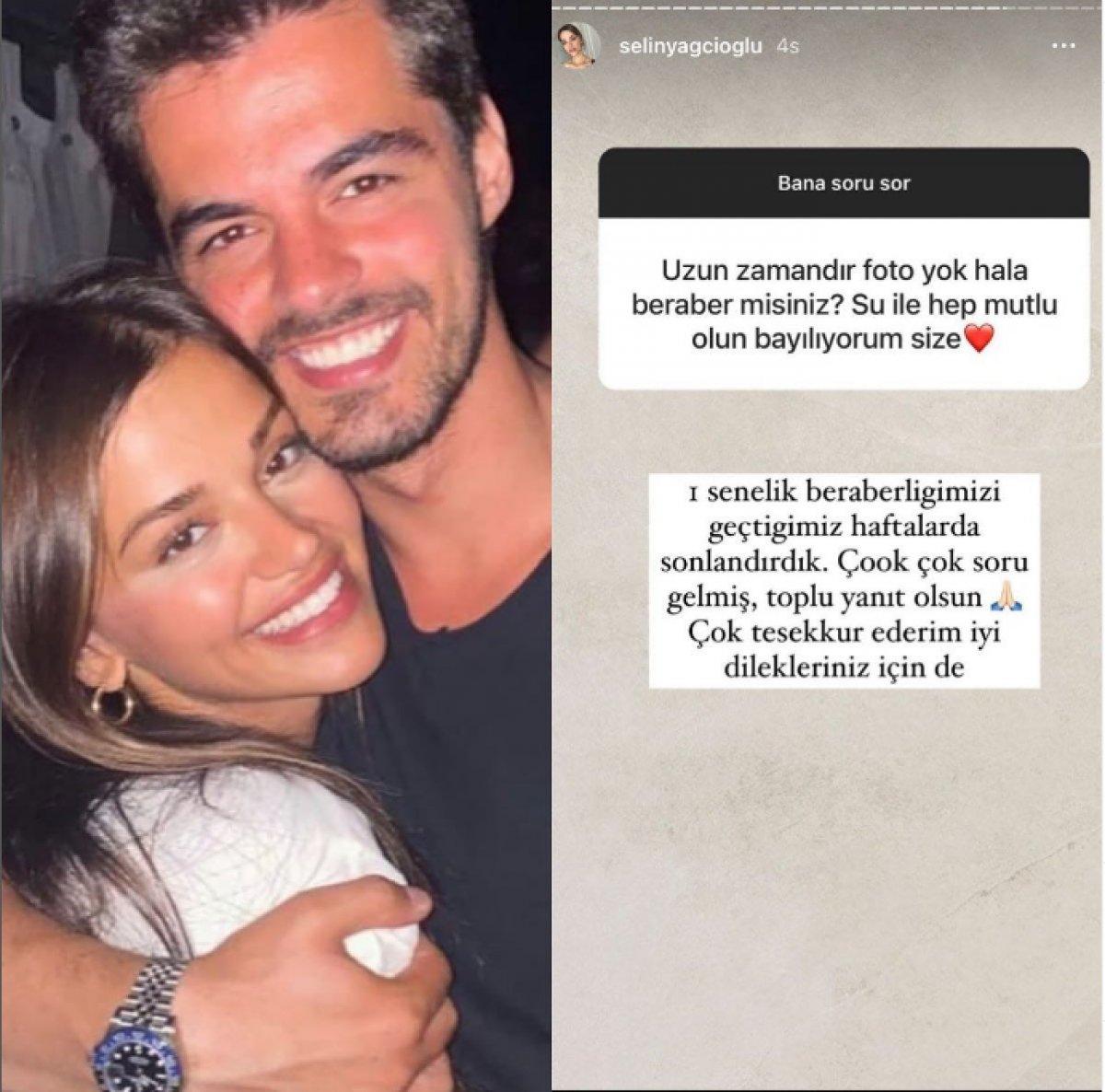 Selin Yağcıoğlu ile Berk Atan sessiz sedasız ayrıldı