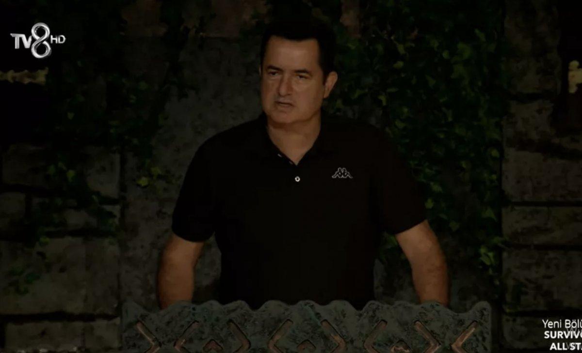 Survivor'da Yasin'in sözü Acun'u sinirlendirdi