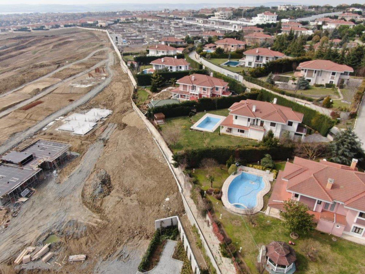 Büyükçekmece'de milyonluk villalar kaydı