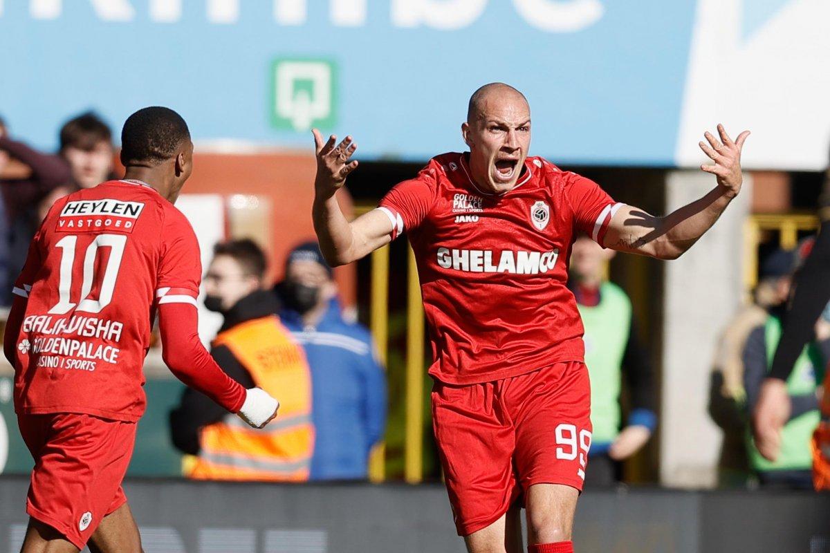 Michael Frey, Antwerp'te sezona damga vurdu