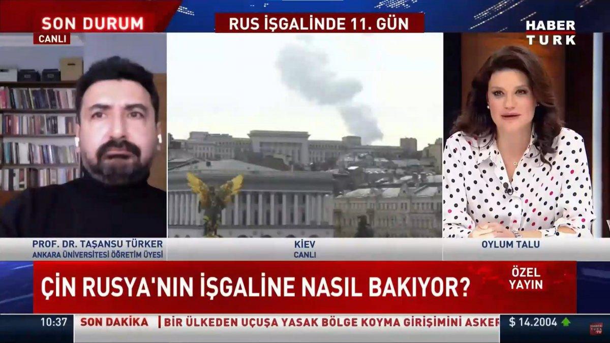 Habertürk'te Oylum Talu'nun canlı yayın hatası konuğunu şaşırttı