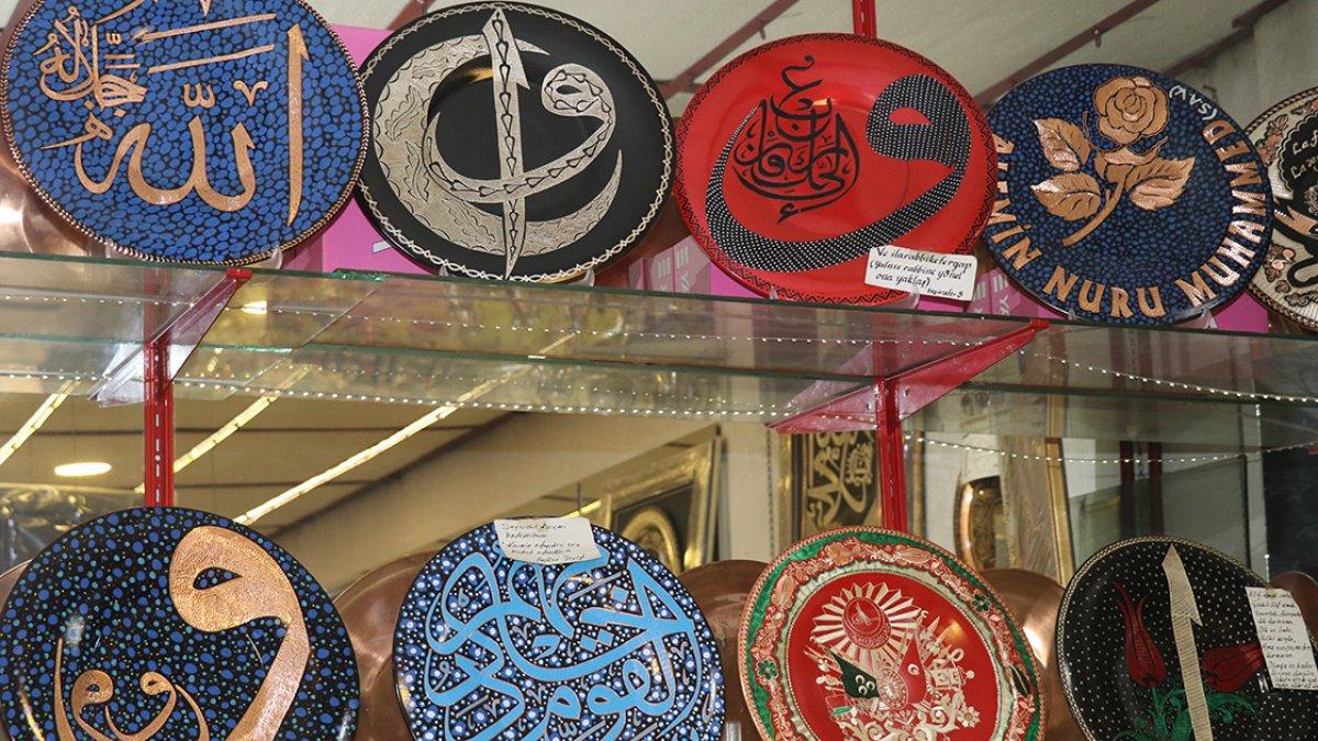 Hüsnühat ile ebrunun bakırla buluşması, ortaya sanatı çıkartıyor