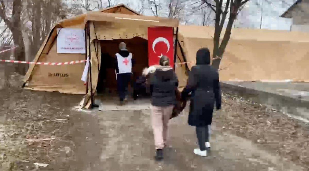 UMKE'den Ukraynalı 7 aylık bebeğe sağlık müdahalesi