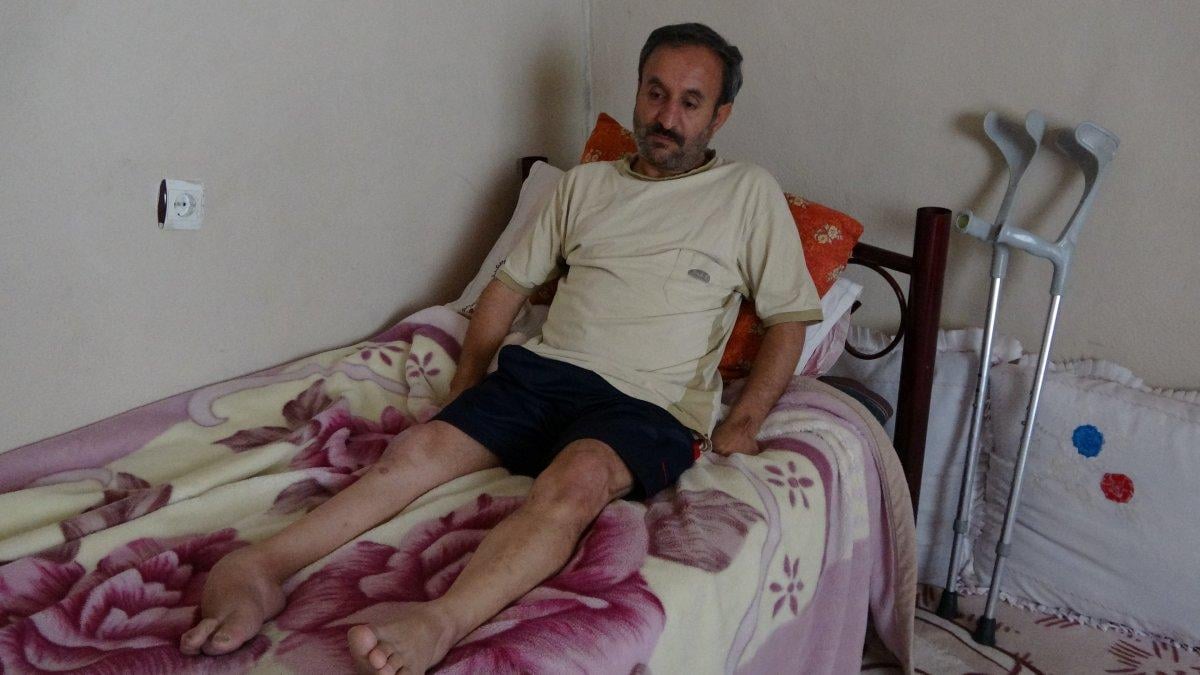 Hakkari’de, sekel hastası eşine 3 yıl boyunca gözü gibi baktı