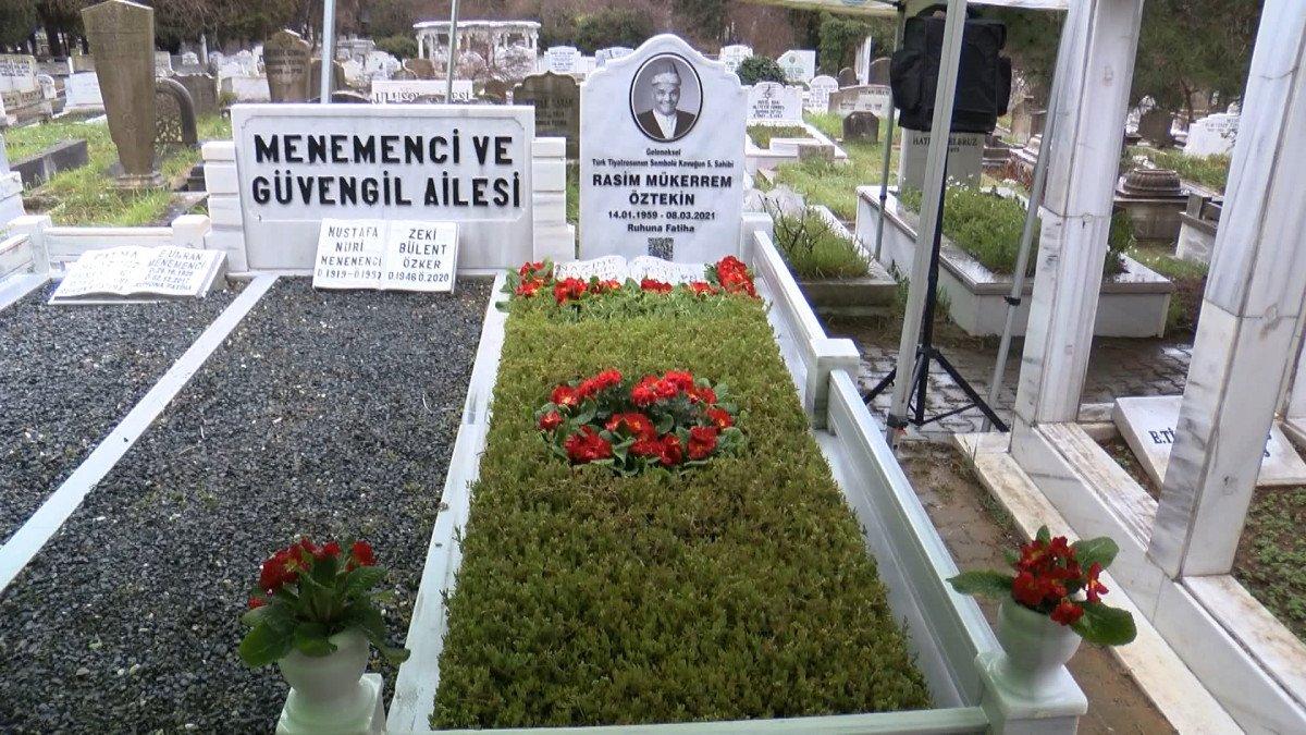 Rasim Öztekin, ölümünün 1'inci yılında anıldı