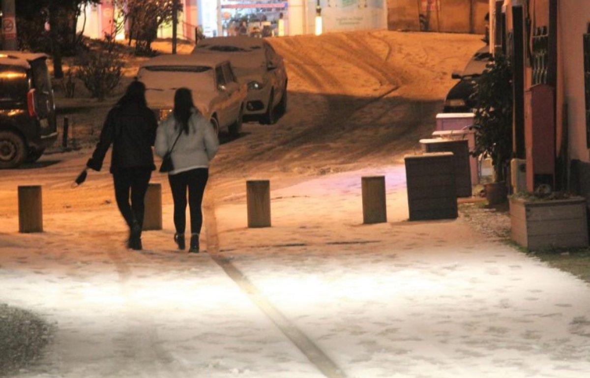 Kütahya beyaza büründü