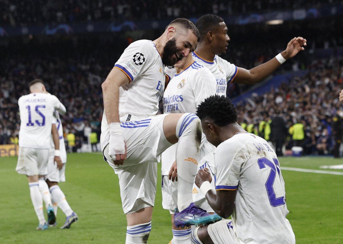 Real Madrid Şampiyonlar Ligi'nde çeyrek finalde