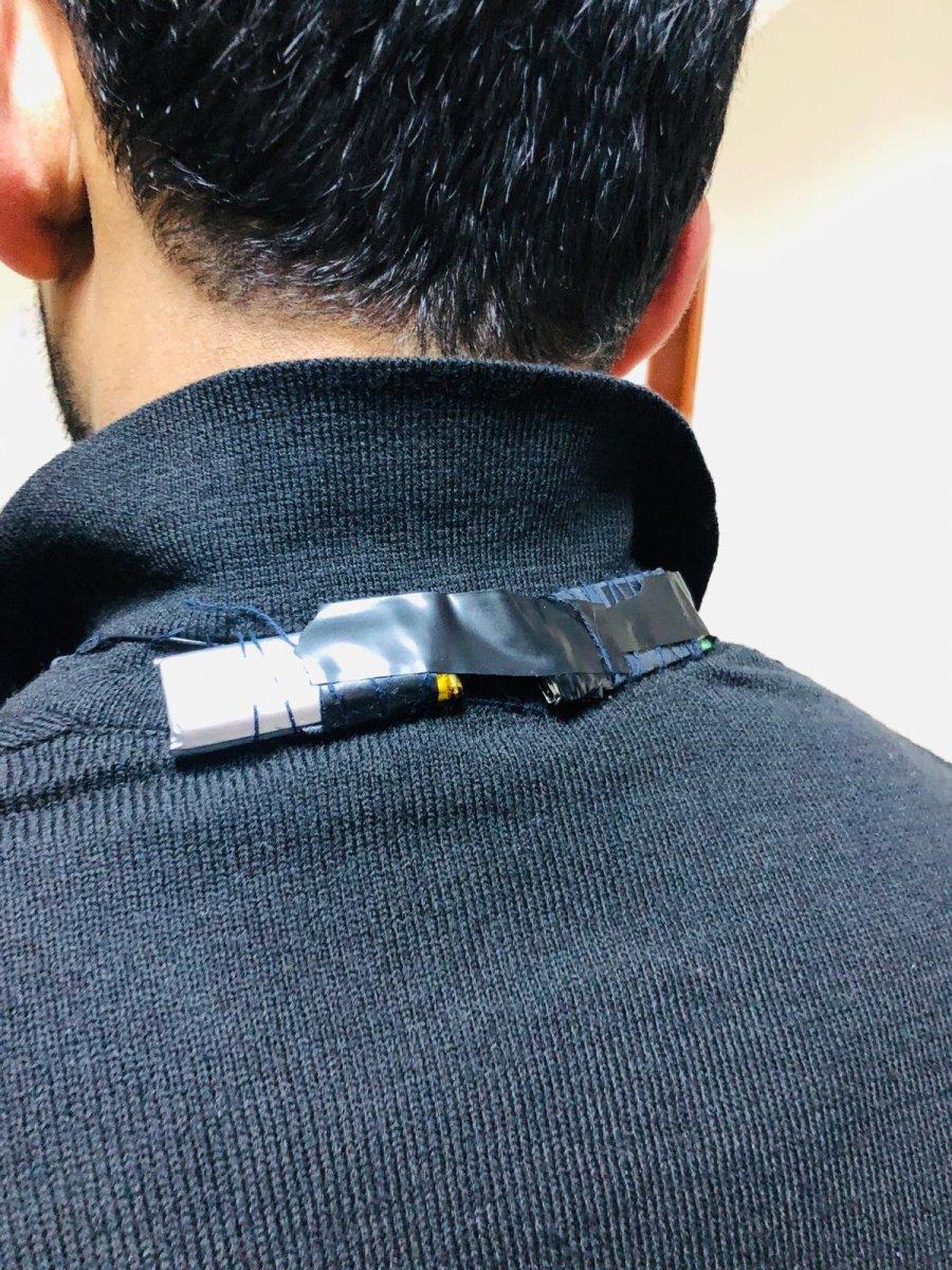 Hatay’da ehliyet sınavına girerken düzenekle yakalandı