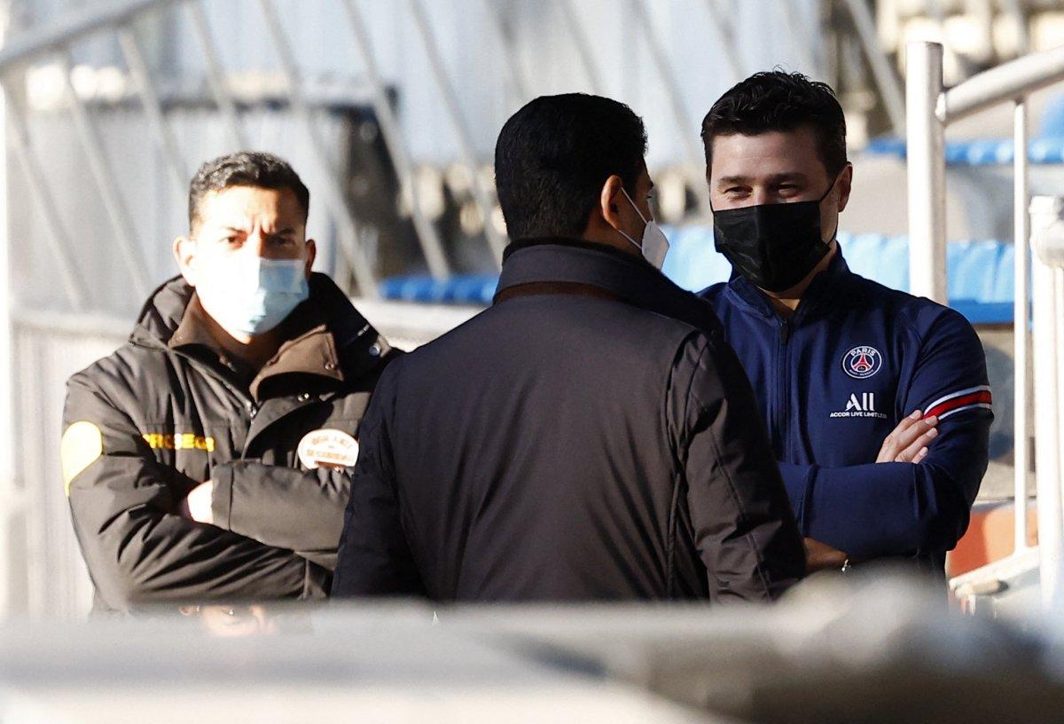 PSG Başkanı Nasser Al-Khelaifi hakem odasını bastı